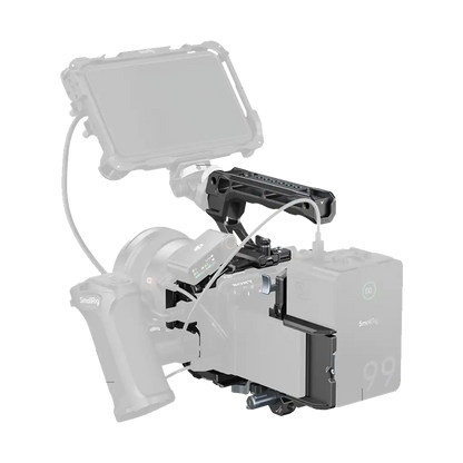 SmallRig 4183B Camera Cage Kit with V-Lock Battery Plate and Top Handle for Sony FX30/FX3