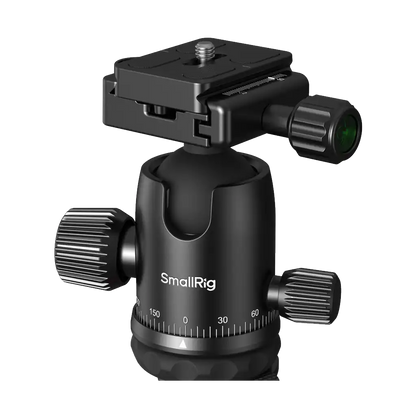 SmallRig 5630 Aluminum Alloy Pro Photo Tripod with Ball Head