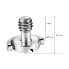 SmallRig 838 Quick Release Camera Screw with D-Ring (1/4"-20, Pair)
