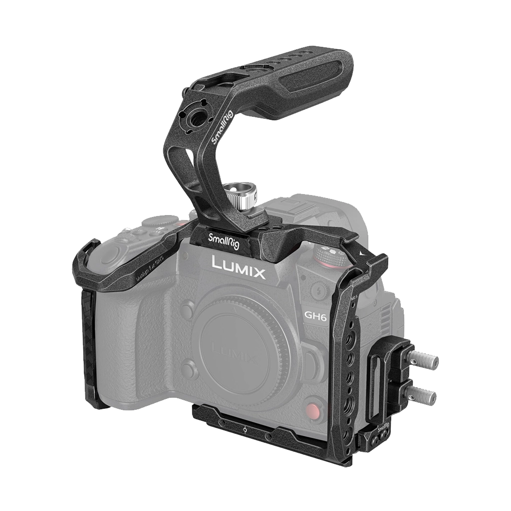 SmallRig "Black Mamba" Series Camera Cage with Top Handle for Panasonic Lumix GH6
