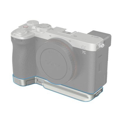 SmallRig Bottom Mount Plate for Sony a7C II and a7CR (Silver)