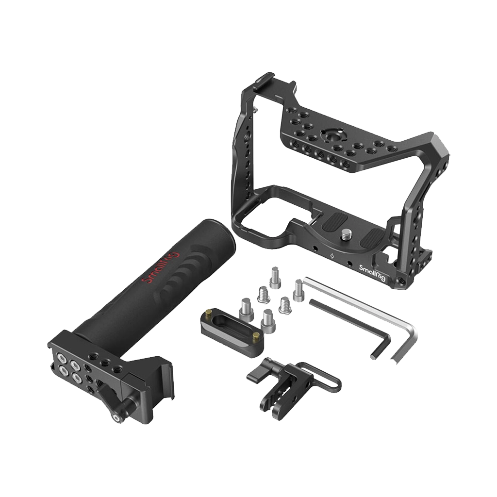 SmallRig Camera Cage Kit with Top Handle for Sony a7 III and a7R III