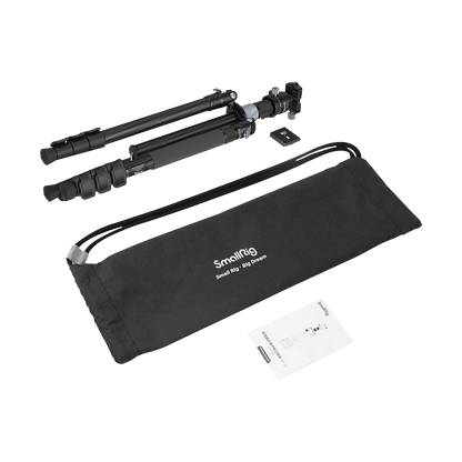 SmallRig Carbon Fiber Tripod with Center Column AP-20 and Ball Head
