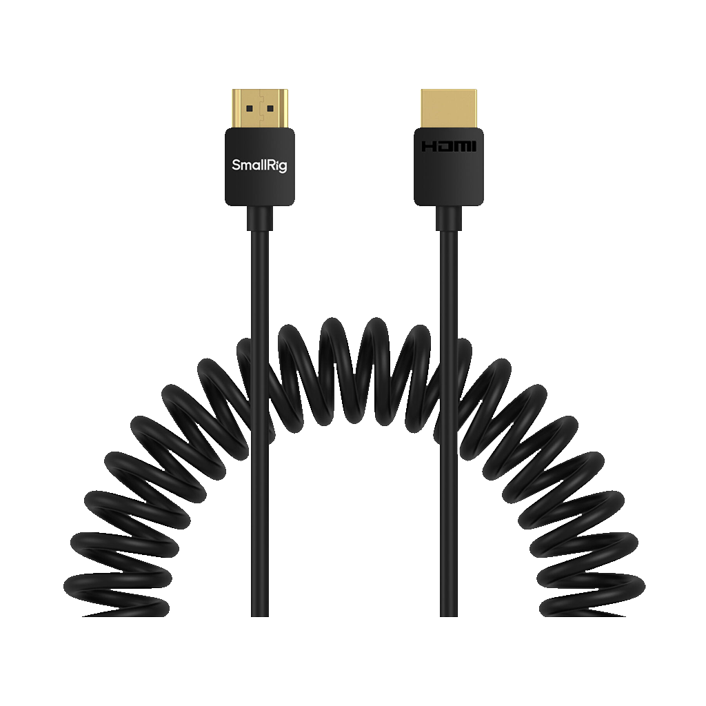 SmallRig Coiled HDMI Data Cable (1.2m)