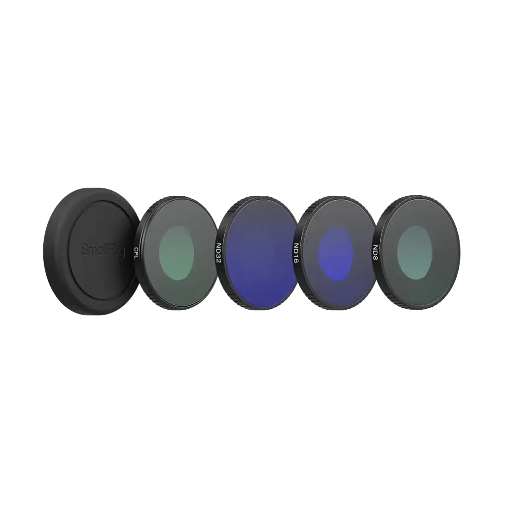 SmallRig CPL and ND 4-Filter Kit for DJI Osmo Action 6 (Threaded)