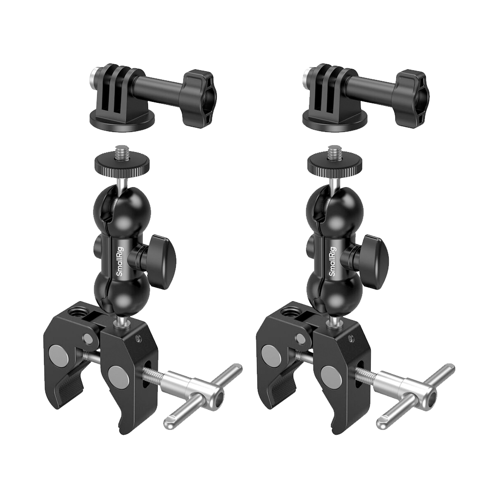 SmallRig Crab-Shaped Clamp Kit (2-Pack)