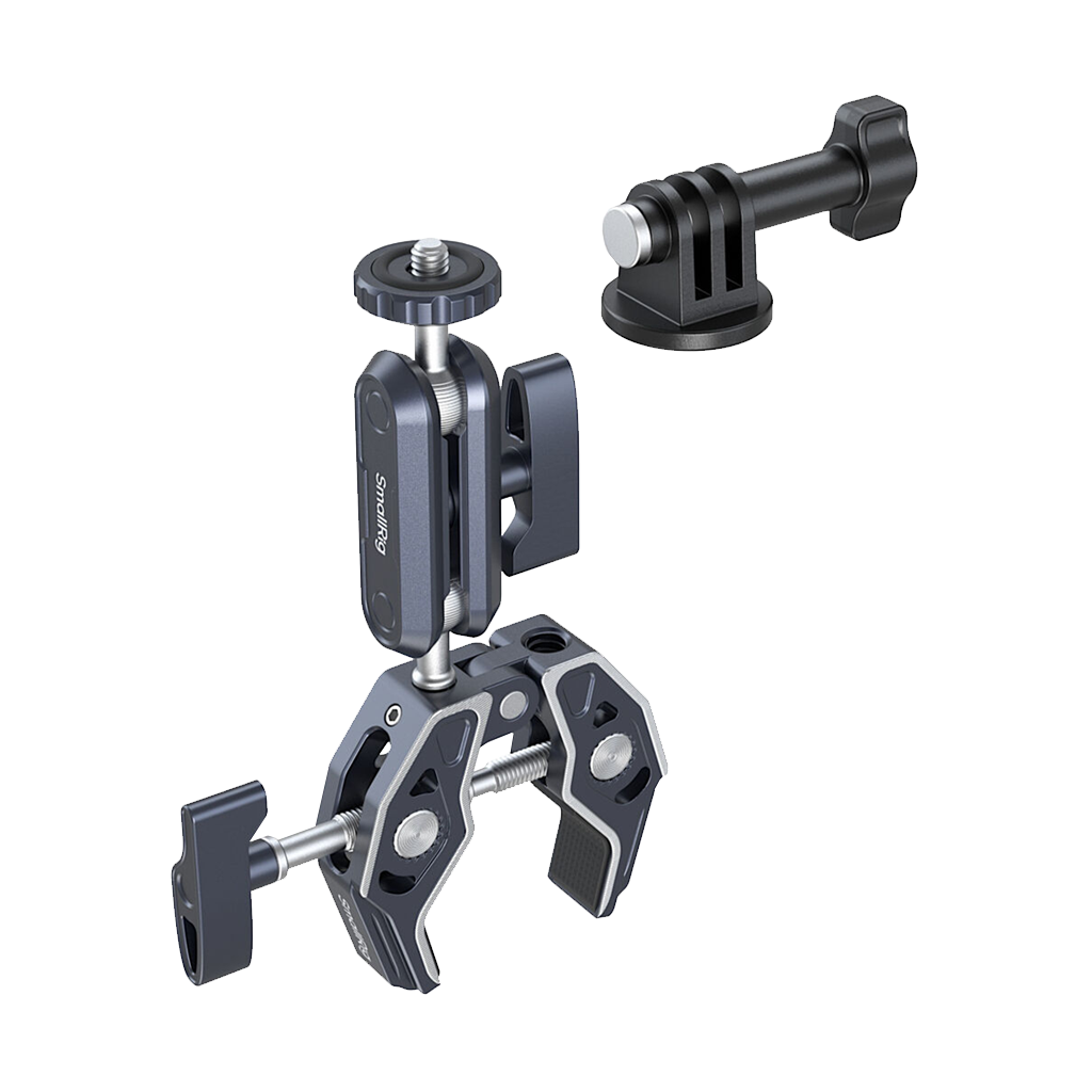 SmallRig Crab-Style Clamp with Ball Head Magic Arm