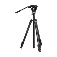 SmallRig CT210 Video Tripod with Fluid Head and Reversible Center Column