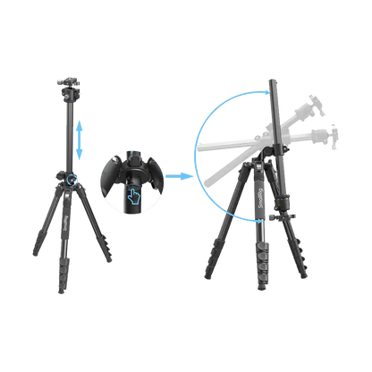 SmallRig CT25 Professional Overhead Aluminum Alloy Tripod