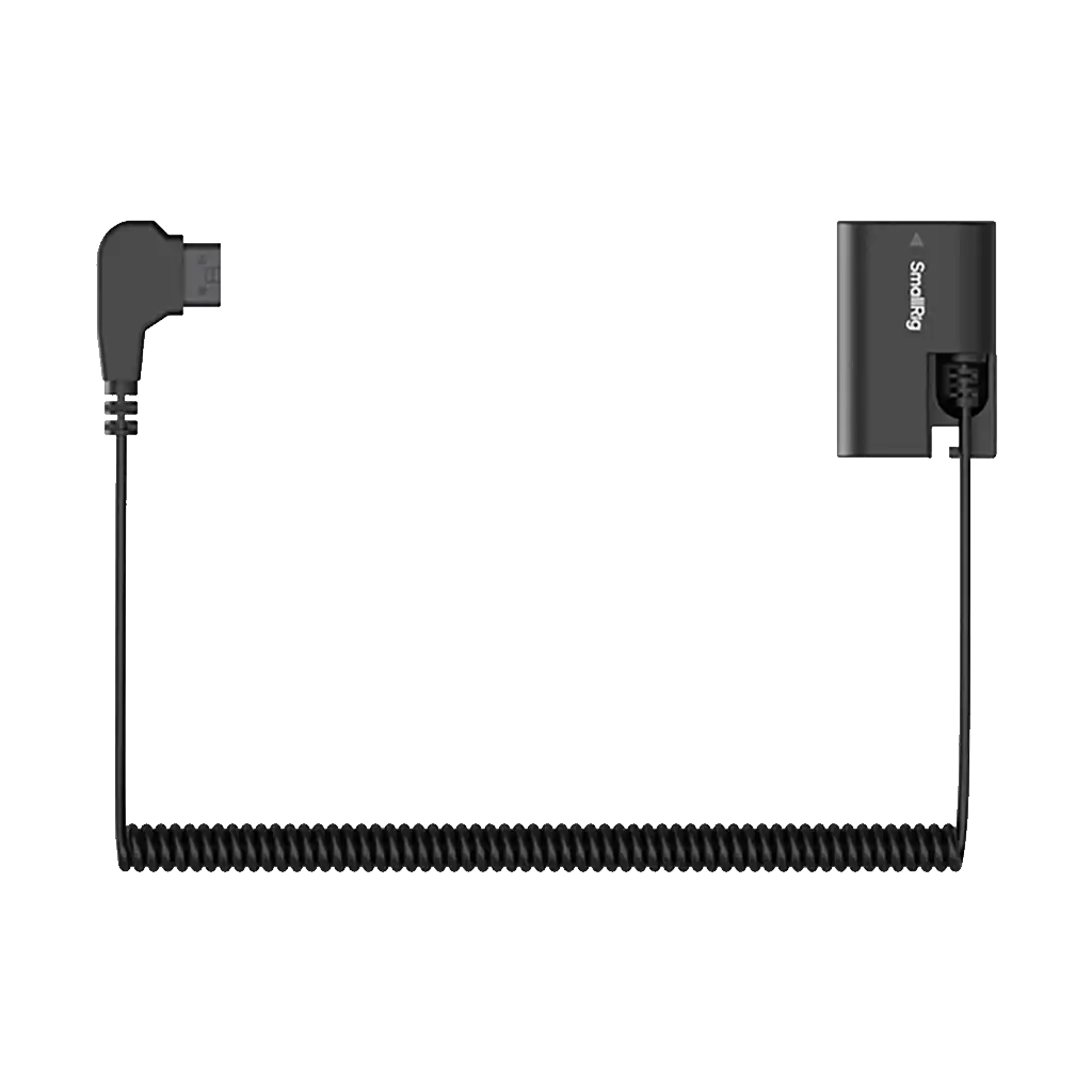 SmallRig DT-E6P Coiled LP-E6P Dummy Battery Cable