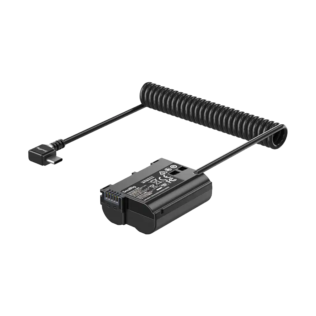 SmallRig Dummy Battery Power Cable for USB-C for Nikon EN-EL15c