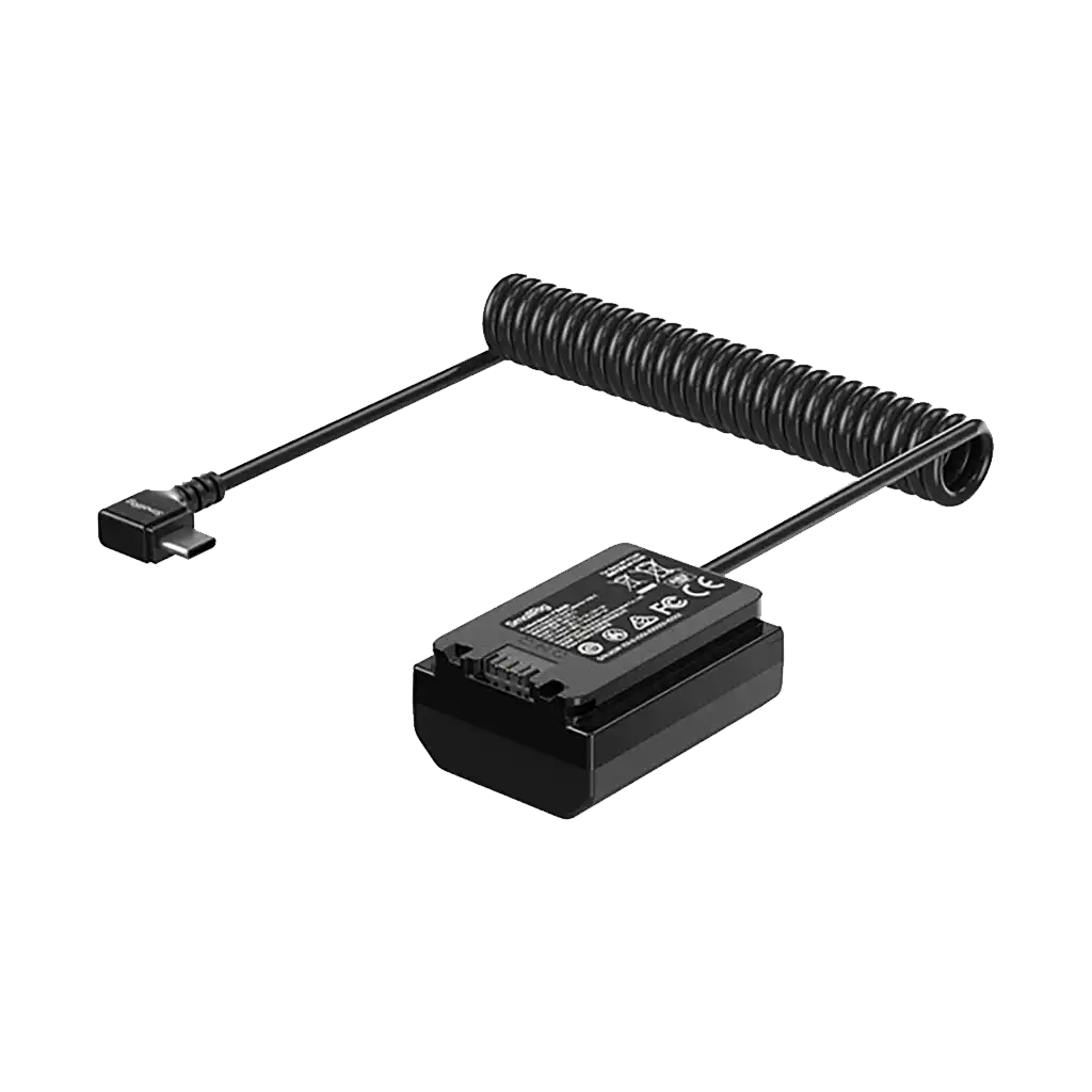 SmallRig Dummy Battery Power Cable for USB-C for Sony NP-FZ100