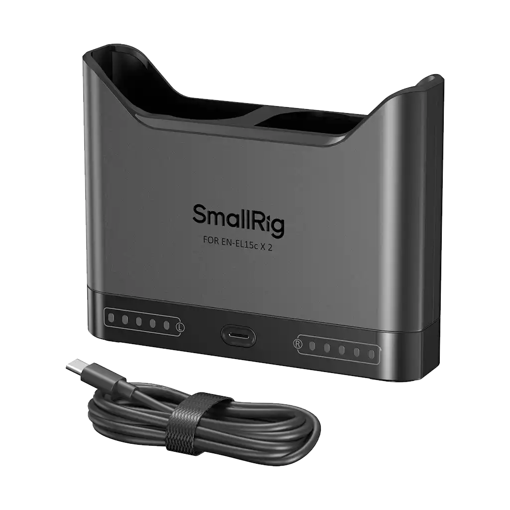 SmallRig EN-EL15c Camera Battery Double Bay Charger
