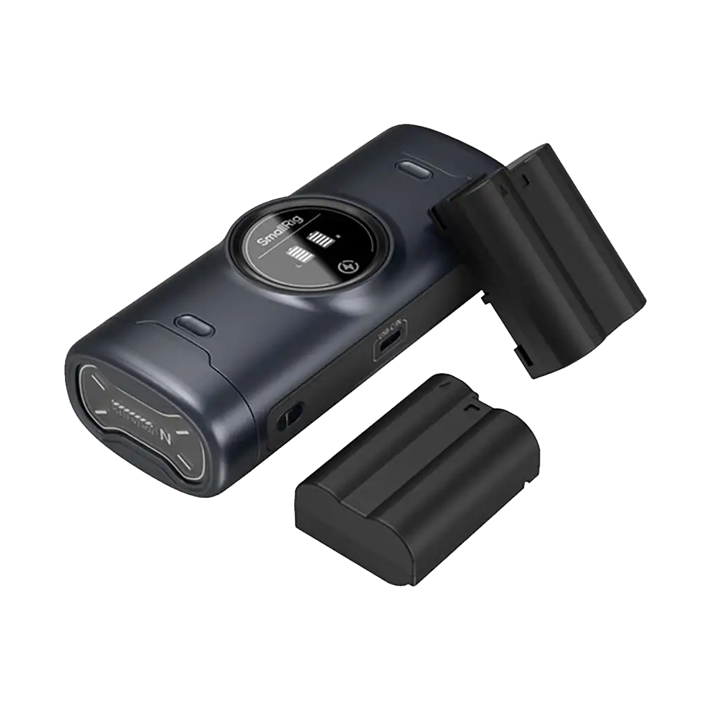 SmallRig EN-EL15c Kit with 2 Batteries and Portable 2-Bay Charger Case