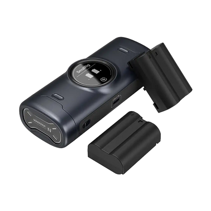 SmallRig EN-EL15c Kit with 2 Batteries and Portable 2-Bay Charger Case
