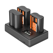SmallRig EN-EL15c Kit with 3 Batteries and Portable 3-Bay Charger