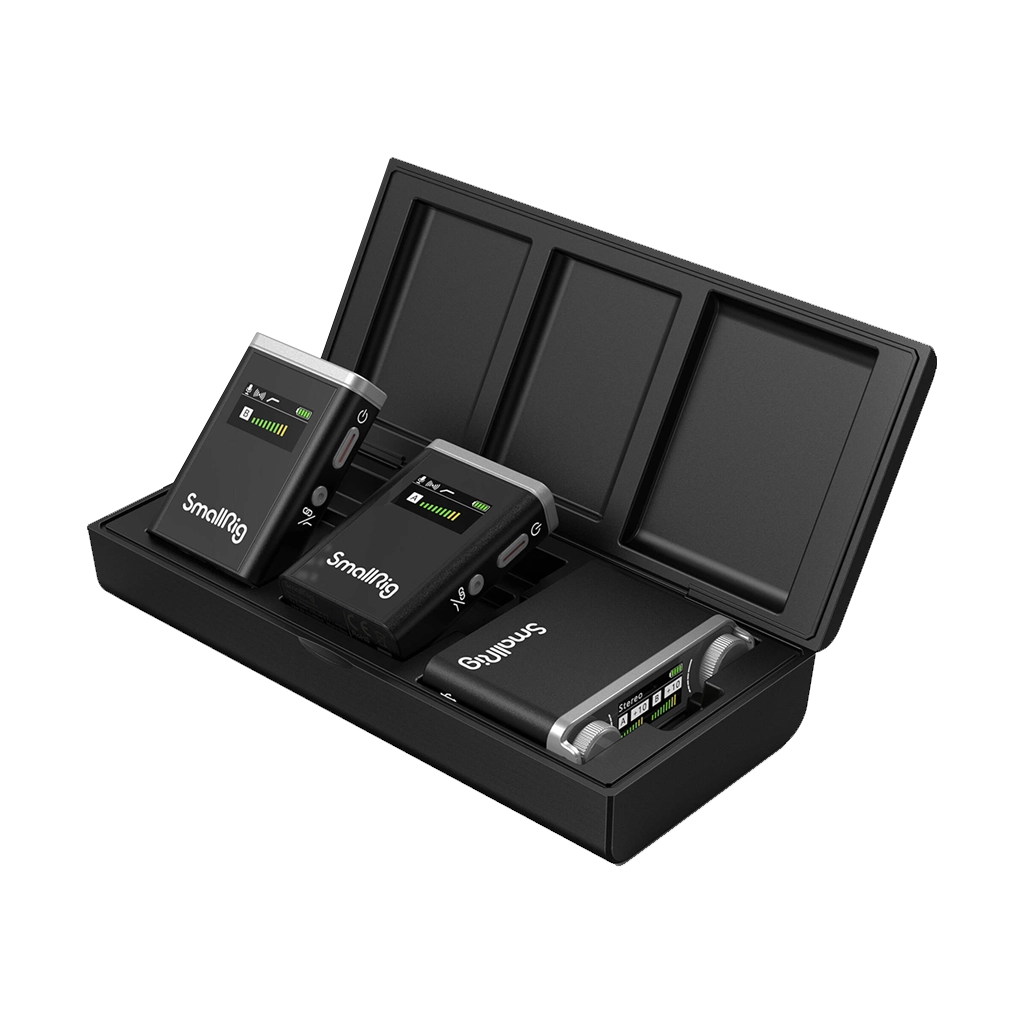 SmallRig Forevala W60 2-Person Compact Wireless Microphone System (2.4 GHz)