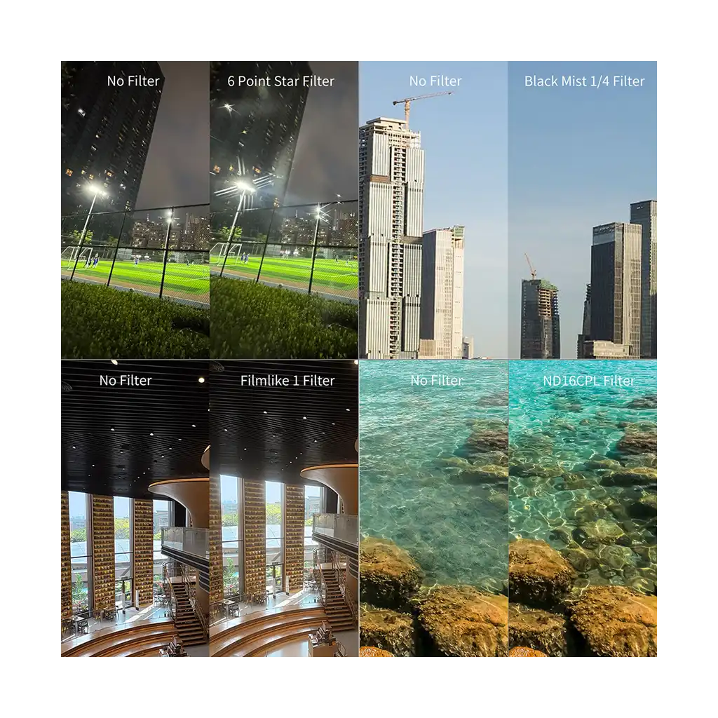 SmallRig Four-Filter Kit for DJI Osmo Action 5 Pro and 4