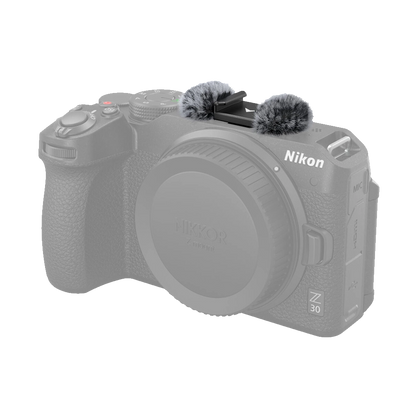 SmallRig Fuzzy Windbuster with Shoe Mount for Nikon Z30