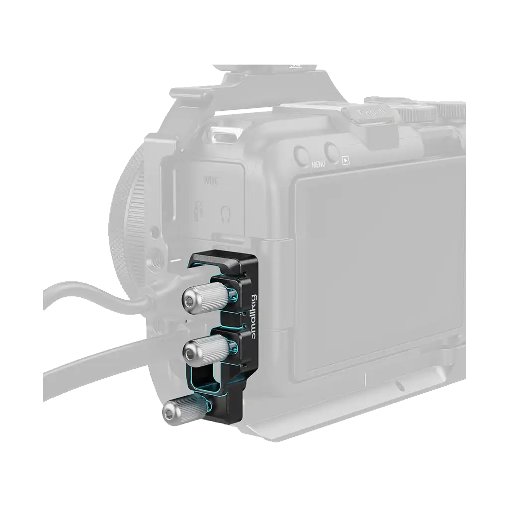 SmallRig HDMI and USB-C Cable Clamp for Canon EOS R50 V Cage