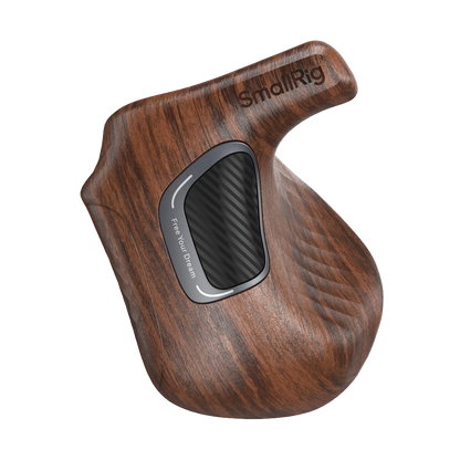 SmallRig ImageGrip Rotating Wooden Handle with ARRI-Style Rosette (Left Side)
