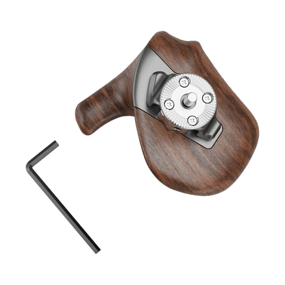 SmallRig ImageGrip Rotating Wooden Handle with ARRI-Style Rosette (Left Side)
