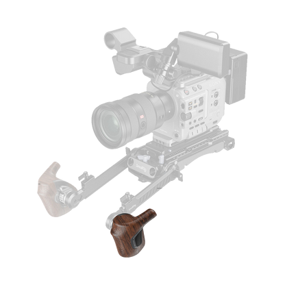 SmallRig ImageGrip Rotating Wooden Handle with ARRI-Style Rosette (Left Side)