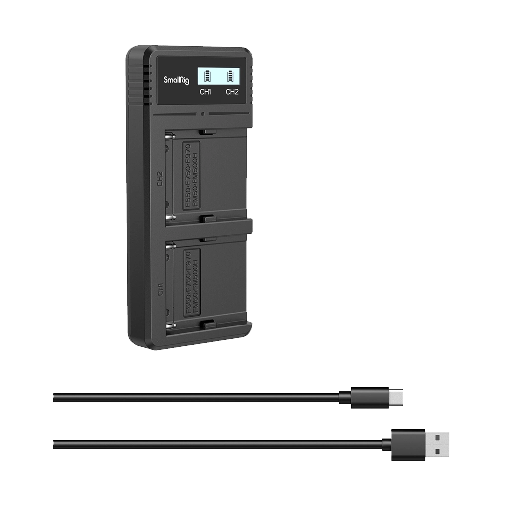 SmallRig L-Series Camera Battery Charger