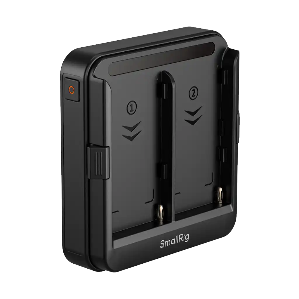 SmallRig L-Series/NP-F Type Dual-Battery Adapter Plate (Supports UPS)