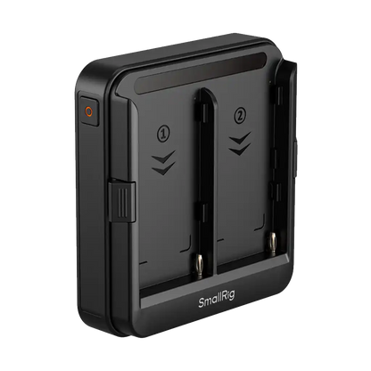 SmallRig L-Series/NP-F Type Dual-Battery Adapter Plate (Supports UPS)