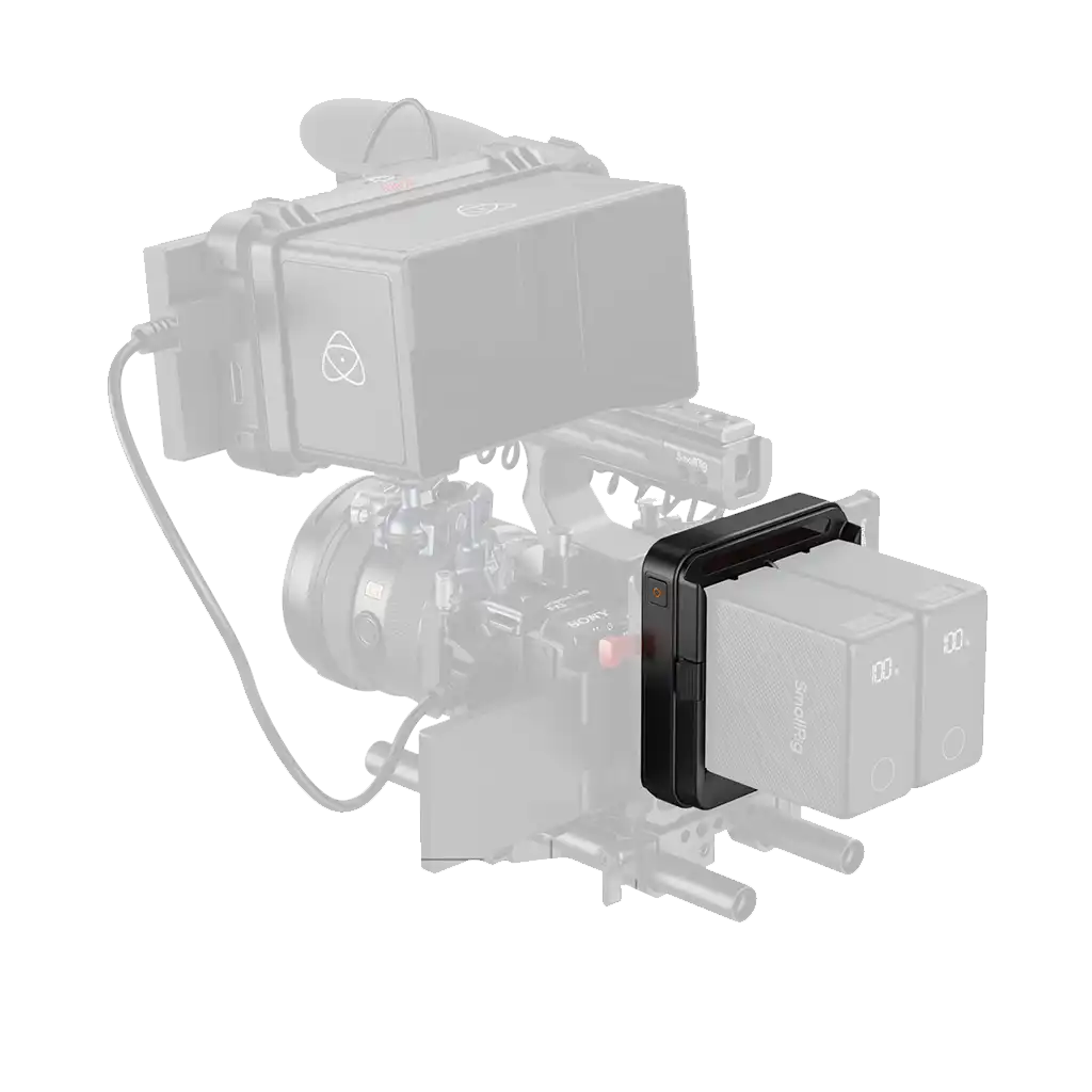 SmallRig L-Series/NP-F Type Dual-Battery Adapter Plate (Supports UPS)