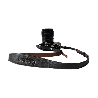 SmallRig Leather Camera Shoulder Strap (Black)