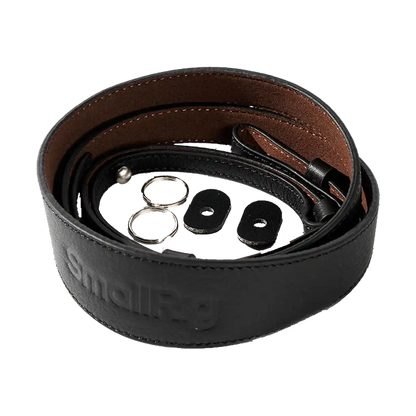 SmallRig Leather Camera Shoulder Strap (Black)