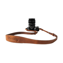 SmallRig Leather Camera Shoulder Strap (Brown)