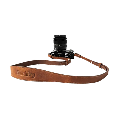 SmallRig Leather Camera Shoulder Strap (Brown)