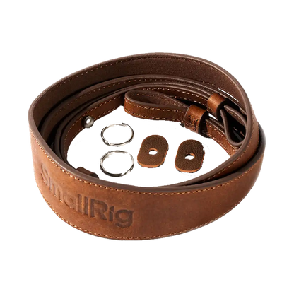 SmallRig Leather Camera Shoulder Strap (Brown)
