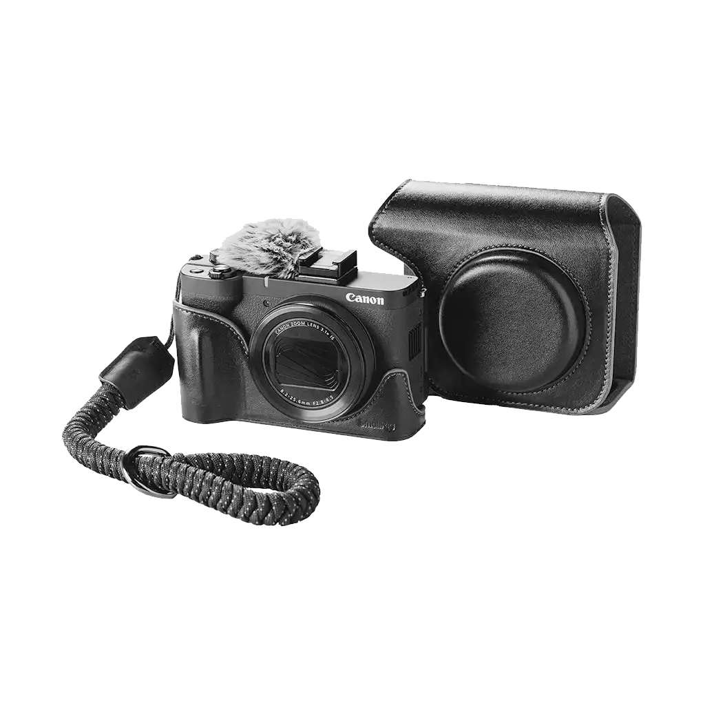 SmallRig Leather Case Kit for Canon PowerShot V1 (Black)