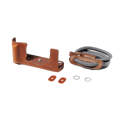 SmallRig Leather Case Kit for Fujifilm X-E5 (Brown)