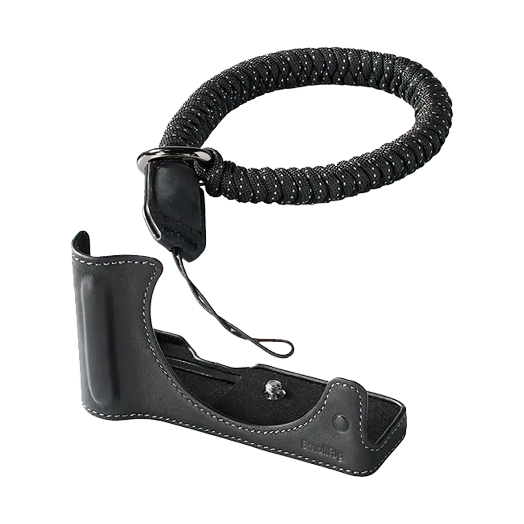 SmallRig Leather Half Case for Canon EOS R50 V (Black)