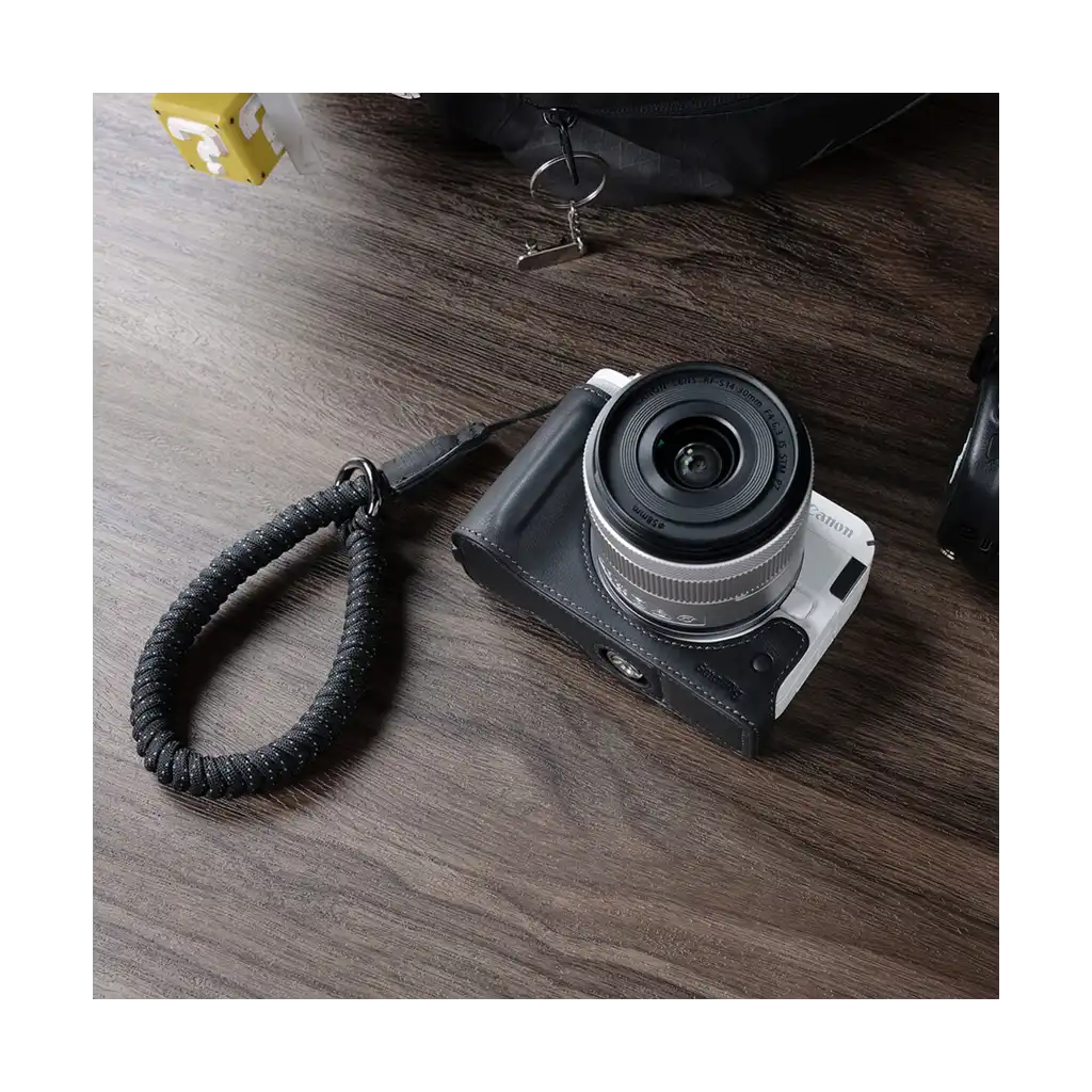 SmallRig Leather Half Case for Canon EOS R50 V (Black)