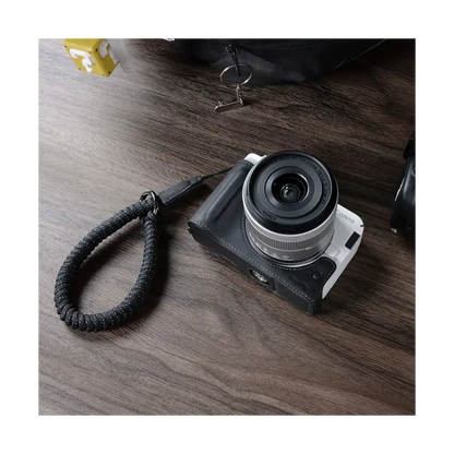 SmallRig Leather Half Case for Canon EOS R50 V (Black)