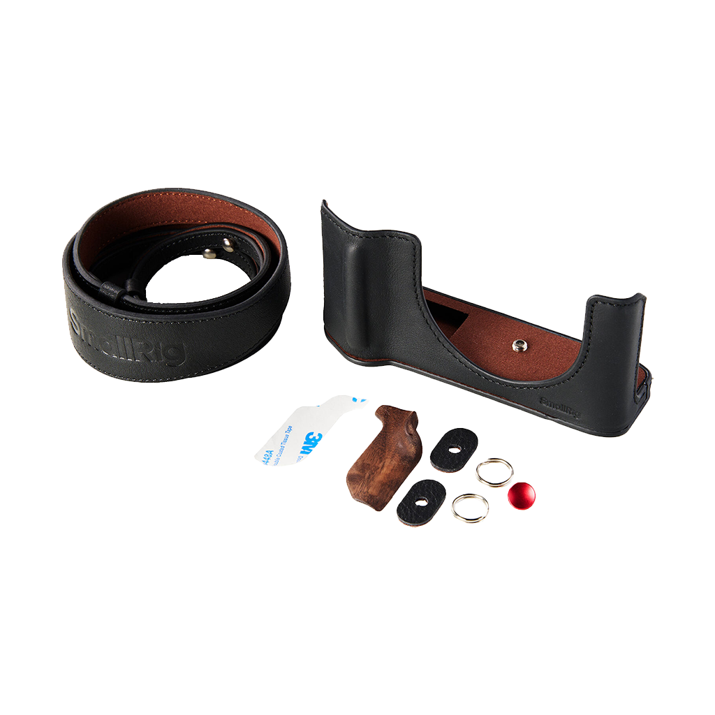 SmallRig Leather Half Case Kit for Fujifilm GFX100RF (Black)