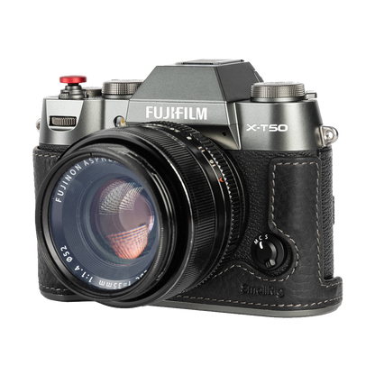 SmallRig Leather Half Case Kit for Fujifilm X-T50 (Black)