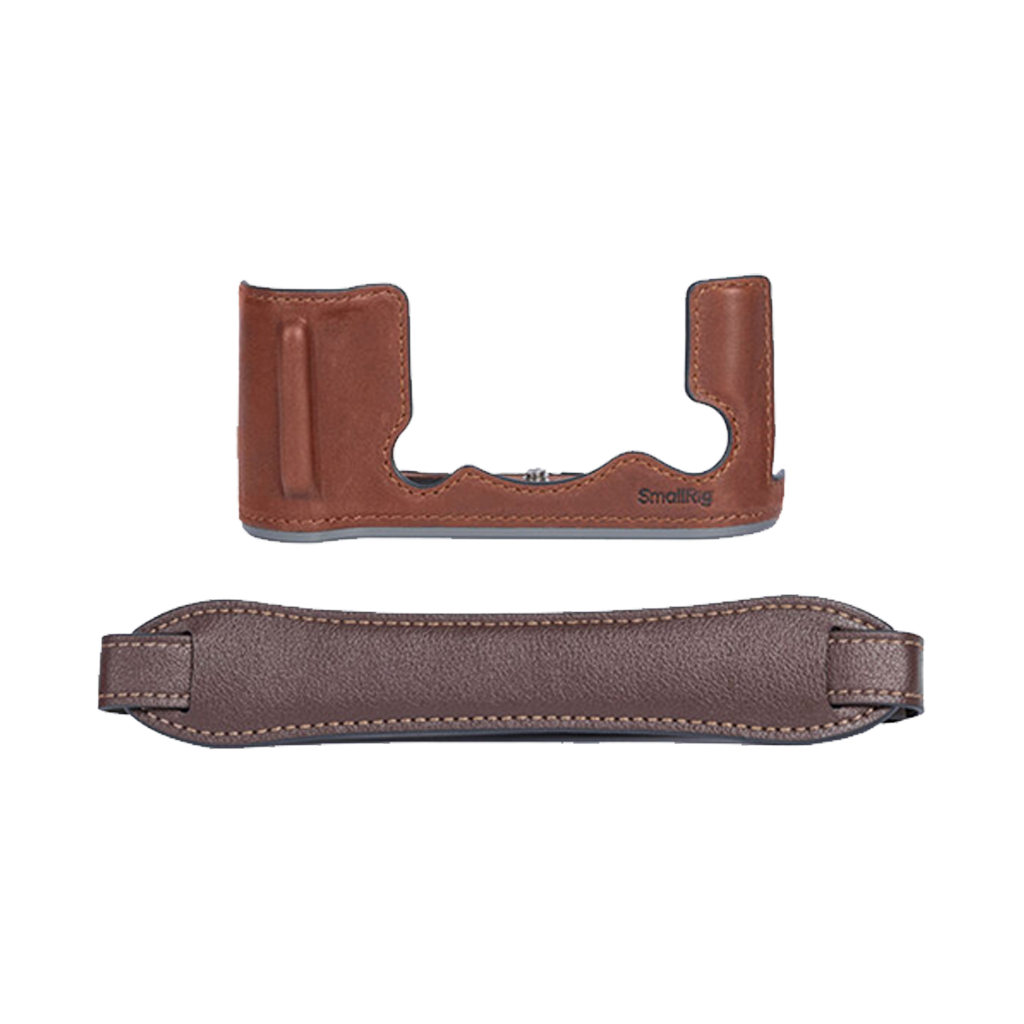 SmallRig Leather Half Case Kit for Fujifilm X-T50 (Brown)