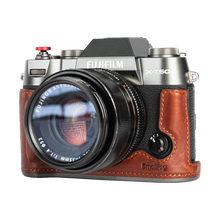 SmallRig Leather Half Case Kit for Fujifilm X-T50 (Brown)