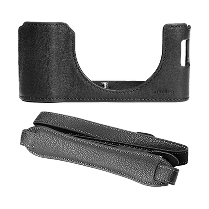 SmallRig Leather Half Case Kit for Fujifilm X100VI (Black)