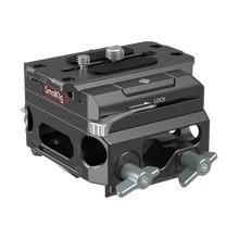 SmallRig Lightweight Magnesium Alloy Baseplate with Dual 15mm LWS Rod Clamp