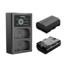 SmallRig LP-E6NH 2-Battery Kit with Dual Charger