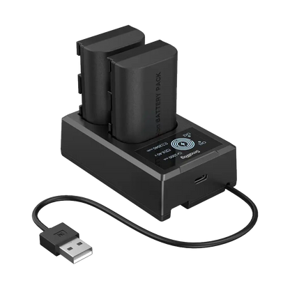 SmallRig LP-E6P 2-Battery Kit with Dual Charger