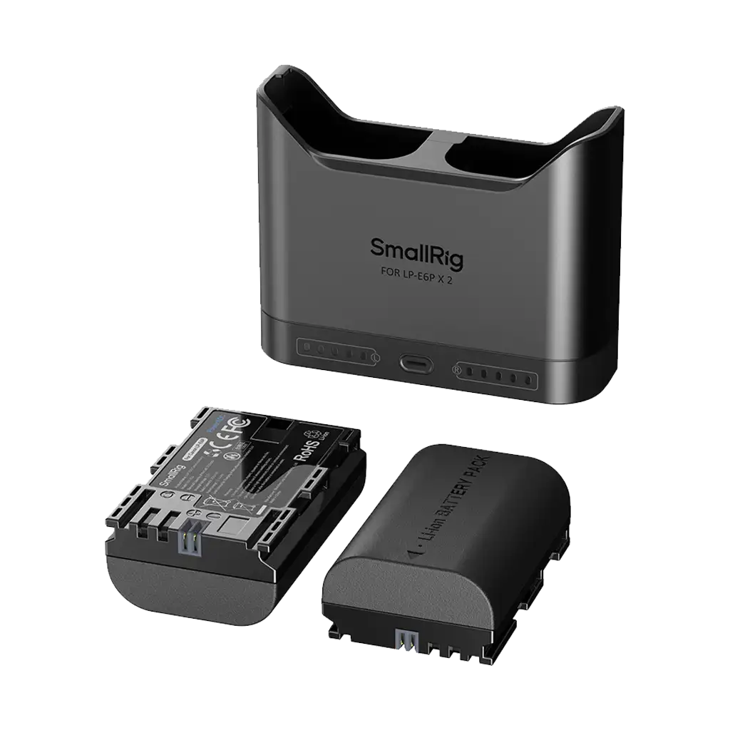 SmallRig LP-E6P Camera Battery Charger Kit